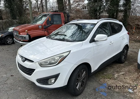 2014 Hyundai Tucson Se from USA, damaged, VIN KM8JU3AG6EU790468